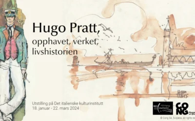“Hugo Pratt. L’eredità, l’opera e la biografia” in gennaio a Oslo