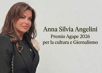 ANNA SILVIA ANGELINI PREMIATA AL IV CONGRESSO INTERNAZIONALE AGAPE NELL’AQUILA CAPITALE ITALIANA DELLA CULTURA 2026